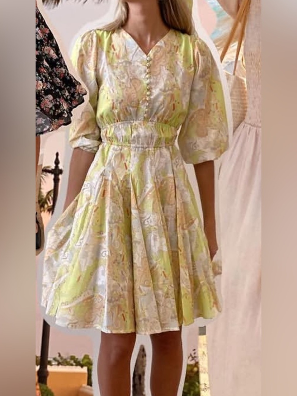 NWT Eliyas lable paisley dress
